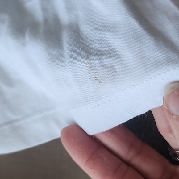 YC WHYCI Milano Wool Blend Layered Long Sleeve Scoop Neck Top Black White - Picture 9 of 10